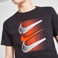 Koszulka dziecięca NIKE T-SHIRT U NSW TEE CORE BRANDMARK 4 BOY dx9525-010 kolor czarny