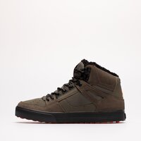 Męskie buty outdoor DC PURE HIGH-TOP WC WNT adys400047doo kolor khaki