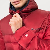 Męska kurtka zimowa CHAMPION KURTKA ZIMOWA HOODED JACKET 218073rs506 kolor bordowy