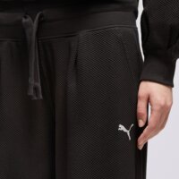 Spodnie damskie PUMA SPODNIE HER HIGH WAIST STRAIGHT 676007 01 kolor czarny