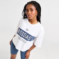 Koszulka damska ADIDAS T-SHIRT BOXY CRP OS TEE iy9435 kolor biały