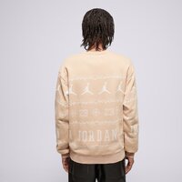 JORDAN BLUZA M J ESS MMBR HLDY FLC CREW fd7463-200 kolor beżowy