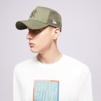 Męska czapka z daszkiem NEW ERA CZAPKA TONAL MESH TRUCKER NYY NEW YORK YANKEES 60298763 kolor khaki