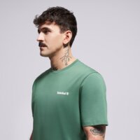 Koszulka męska TIMBERLAND T-SHIRT SMALL LINEAR LOGO PRINT TEE tb0a5qqta6z1 kolor zielony