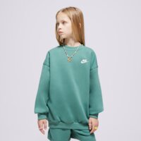 Bluza dziecięca NIKE BLUZA SPORTSWEAR CLUB FLEECE GIRL fd2923-361 kolor zielony