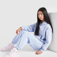 Bluza dziecięca JORDAN BLUZA Z KAPTUREM BROOKLYN ESS G 45f136-u8k kolor niebieski