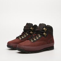 Męskie buty outdoor TIMBERLAND EURO HIKER LEATHER tb0a5zq5c601 kolor bordowy