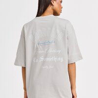 Koszulka damska HOODRICH T-SHIRT FUSION BF T GRY/BLU hw02240303 kolor szary