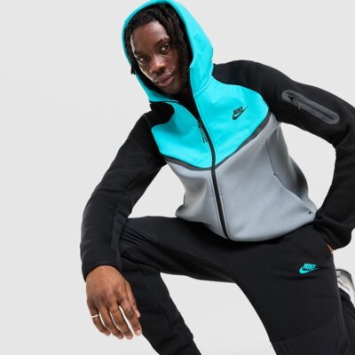 NIKE BLUZA ROZPINANA Z KAPTUREM TECH