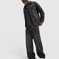 Spodnie męskie SUPPLY&DEMAND JEANSY BREAK suptm18473036 kolor czarny