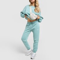 Spodnie damskie NIKE SPODNIE W NSW PHNX FLC MR PANT STD fz7626-017 kolor miętowy