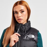 Damski bezrękawnik THE NORTH FACE   BEZRĘKAWNIK LOGO HOODED PADDED GILET nf0a7zi2jk31 kolor czarny