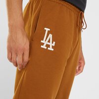 Spodnie męskie NEW ERA SPODNIE LE JOGGER LA DODGERS LOS ANGELES DODGERS 60416439 kolor brązowy