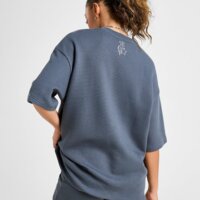 Koszulka damska HOODRICH T-SHIRT OVERSIZE STELLAR WAFFLE hw02250254 kolor szary