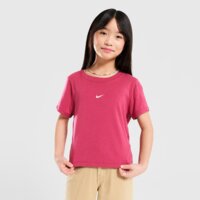 Koszulka dziecięca NIKE T-SHIRT G NSW TEE SS SLIM MOD CROP hf7010-634 kolor różowy