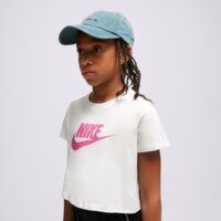 Koszulka dziecięca NIKE T-SHIRT (G)NSW FUTURA CRP T WH/PK SWEATSHIRT da6925-106 kolor biały