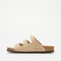 Klapki damskie BIRKENSTOCK FLORIDA LENB SANDCASTLE HEX 1029480 kolor beżowy
