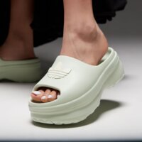 Klapki damskie ADIDAS ADIFOM STAN SLIDE W jh7467 kolor turkusowy