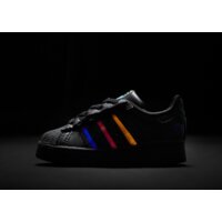Buty dziecięce ADIDAS SUPERSTAR LED LIGHTS CF EL I js1295 kolor czarny