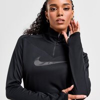 Damska bluza NIKE BLUZA ROZPINANA W NK DF SWOOSH HBR HZ PACER fb4687-010 kolor czarny