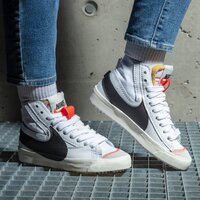 Damskie buty NIKE BLAZER MID '77 JUMBO dq1471-100 kolor biały