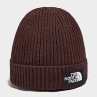 Damska czapka zimowa THE NORTH FACE CZAPKA TNF LOGO BOX CUFFED BNE nf0a8che1oi1 kolor brązowy