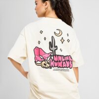 Koszulka damska UNLIKE HUMANS T-SHIRT CACTUS TSHT ulhtw10259104 kolor biały
