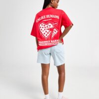 Koszulka damska UNLIKE HUMANS T-SHIRT PIZZA TSHT ulhtw10289330 kolor czerwony