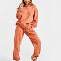 Damska bluza NIKE SPORTSWEAR OVERSIZED FLEECE HOODIE  dj7668-827 kolor pomarańczowy