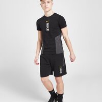 Koszulka dziecięca NIKE T-SHIRT HYB SS TEE BLK/GRY TEE fd1208-010 kolor czarny