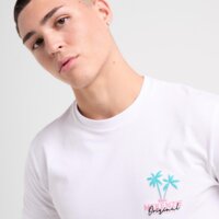 Koszulka męska MCKENZIE T-SHIRT STINSON TEE WHT-WHT mcktm16775010 kolor biały