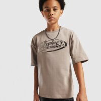 Koszulka dziecięca SUPPLY&DEMAND T-SHIRT OVAL suptjb17827866 kolor brązowy
