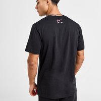 Koszulka męska NIKE T-SHIRT SWOOSH TEE BLK/PINK TEE fn7704-013 kolor czarny