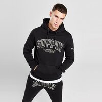 SUPPLY & DEMAND BLUZA Z KAPTUREM RING HD BLK suptm17011007 kolor czarny