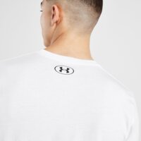 Koszulka męska UNDER ARMOUR T-SHIRT UA SML LOGO TEE WHITE 1326799-100 kolor biały