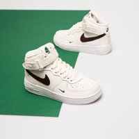 Buty dziecięce NIKE AIR FORCE 1 MID SE  fj2895-100 kolor biały