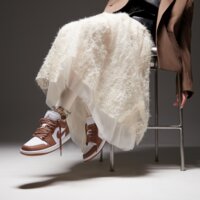 Damskie buty AIR JORDAN 1 LOW  dc0774-202 kolor biały