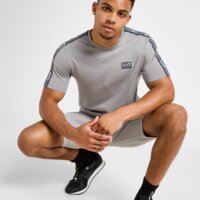 Koszulka męska EMPORIO ARMANI 7 T-SHIRT TAPE BADGE SHARKSKIN af132447m001151u8062 kolor szary
