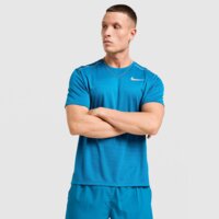 Koszulka męska NIKE T-SHIRT M NK DF MILER SS fz4782-301 kolor niebieski