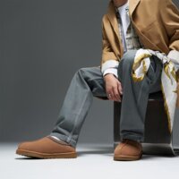 Męskie klapki UGG M TASMAN II 1174671-che kolor brązowy