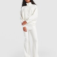 Bluza dziecięca NIKE BLUZA NSW FLC LS TOP 2 COZY G hv0408-047 kolor beżowy