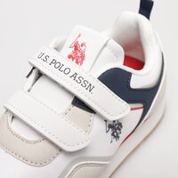 Buty dziecięce U.S. POLO ASSN. NOBIK009 nobik009kwhidbl08 kolor biały