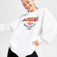 Damska bluza ADIDAS BLUZA CREW iq0898 kolor pomarańczowy