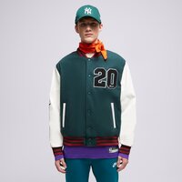 Męska kurtka przejściowa NEW ERA KURTKA NE LIFESTYLE VARSITY NONE 60416401 kolor zielony