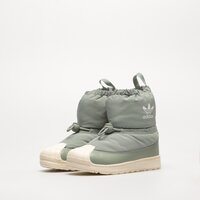 Dziecięce buty outdoor ADIDAS SUPERSTAR 360 BOOT C ig5078 kolor zielony