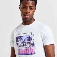 Koszulka męska MCKENZIE T-SHIRT SUNSET PALM WHT . mcktm16138010 kolor biały
