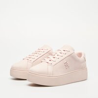 Damskie buty TOMMY HILFIGER PLATFORM COURT SNEAKER NUBUCK fw0fw07912tjq kolor różowy