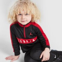 JORDAN KOMPLET POLY 1/4 ZIP ST BLK/RED B 65d805-023 kolor czarny