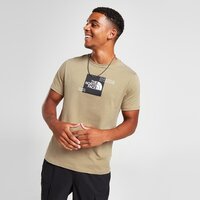 Koszulka męska THE NORTH FACE T-SHIRT BOX NOTES T FLAX tee2 kolor beżowy