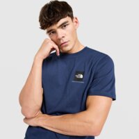 Koszulka męska THE NORTH FACE T-SHIRT M SMALL BOX REGULAR SS TEE nf0a8gxp92a1 kolor granatowy